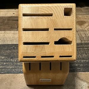 Wusthof 13-Slot Beechwood Knife Block